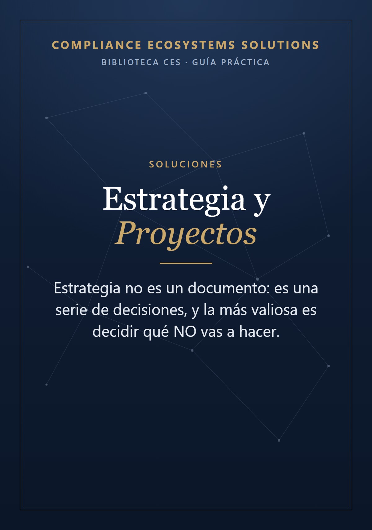 Estrategia y Proyectos